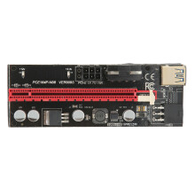 Riser PCIe da 1X a 16X per GPU, estensione USB 3.0, alimentato, cavo di 60 cm, stabile & sicuro