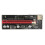 Extensor PCIe 1X-16X para tarjetas gráficas, 60 cm, USB 3.0, rojo 1