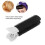 Clip per volume dei capelli 2 pezzi 10.5x3.5x3 cm Nero 12