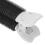 Clip per volume dei capelli 2 pezzi 10.5x3.5x3 cm Nero 10