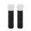 Clip per volume dei capelli 2 pezzi 10.5x3.5x3 cm Nero 1