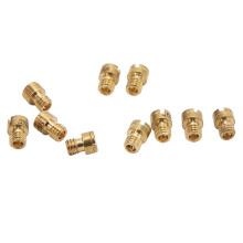 Conjunto de jets principales de metal 10 piezas 52-75 para carburadores M4