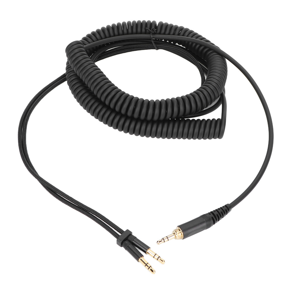 Headphone Upgrade Cable 3.5Mm To Dual 3.5Mm Plugs Replacement Headset Cord With 6.35Mm Adapter For He1000se He6se 8281321834211