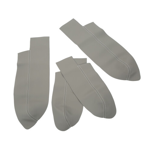 Copri-bracciolo CR-V 2007-2011, 4 pezzi, microfibra grigia 2