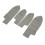 Copri-bracciolo CR-V 2007-2011, 4 pezzi, microfibra grigia 12