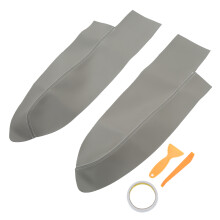 1 par de fundas para reposabrazos delanteros para CR-V 2007-2011 gris