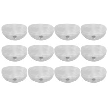 Ensemble de 12 mécaniques d'accordage pour guitare – blanc nacré