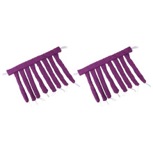 2 pezzi bigodini per capelli senza calore 29 x 44 cm cotone