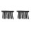 2 rouleaux à cheveux sans chaleur 29x44cm 2