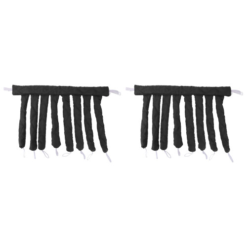 2 rouleaux à cheveux sans chaleur 29x44cm 1