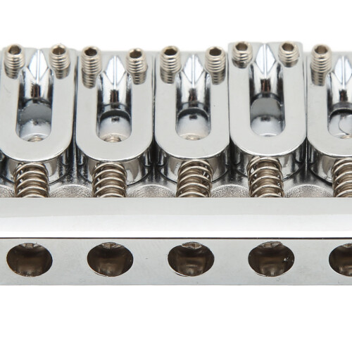 Ponte hardtail per chitarra da 76 mm, 138 g, argento 2