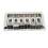 Ponte hardtail per chitarra da 76 mm, 138 g, argento 6