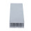 Aluminium-Heizkörper 2 Stück Kühlmodule 120x40x20mm Schlitzdesign 12