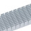 Aluminium-Heizkörper 2 Stück Kühlmodule 120x40x20mm Schlitzdesign 6
