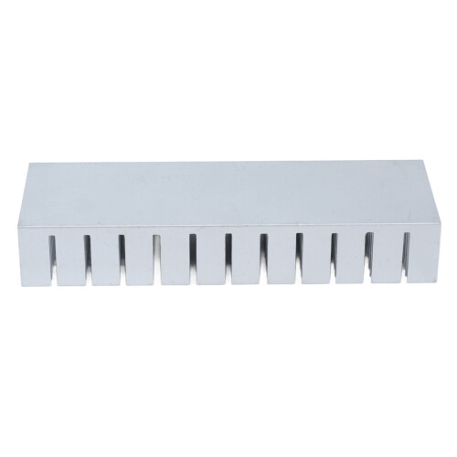 Aluminium-Heizkörper 2 Stück Kühlmodule 120x40x20mm Schlitzdesign 2