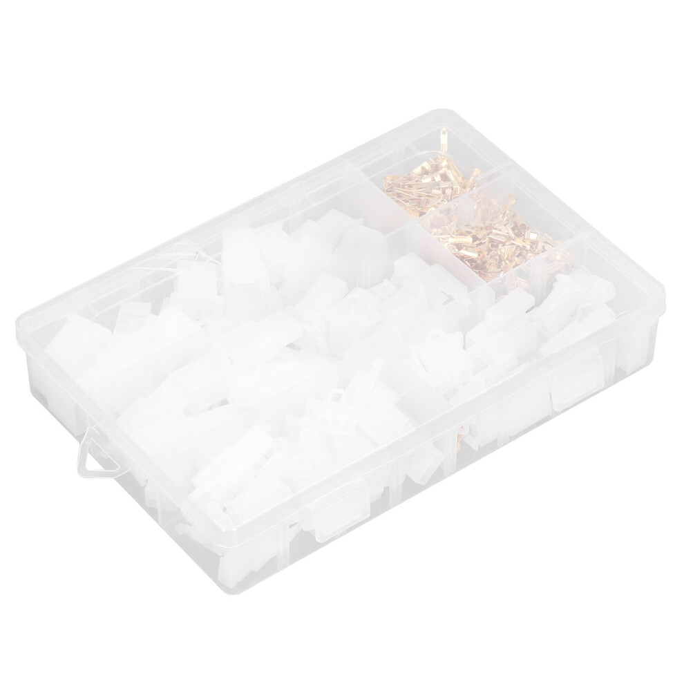 380Pcs/Set Male Female Plug Housing Terminal Car Motorcycle Wire Terminals For Boats 2.8Mm 8471321835947