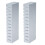 Aluminium-Heizkörper 2 Stück Kühlmodule 120x40x20mm Schlitzdesign 1