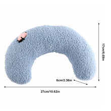 Pillows for Cats And Dogs Soft U Shaped Plush Pillow for Small Dogs to Cervical Spine
