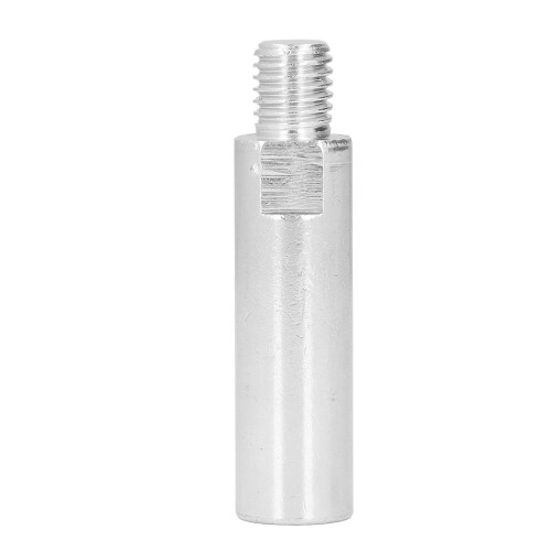 Arbre d’extension pour polisseuse rotative M14 80 mm argent 1