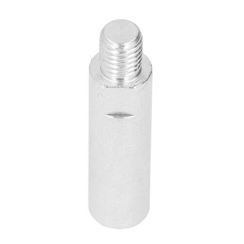 Arbre d’extension pour polisseuse rotative M14 80 mm argent