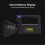 Linterna de foco 1500mAh, 86x100x200mm ABS/PS 3