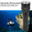 L2 Linterna de buceo 5000 lúmenes 150mm46mm Recubierta al vacío 8