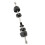 Slider d'axe avant en aluminium pour CB650F/CBR650F 4