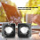 Mini haut-parleur stéréo USB2.0 2x3W 5V Noir 5