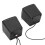 Mini haut-parleur stéréo USB2.0 2x3W 5V Noir 4