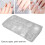 Tips d’ongles 500 pièces - Ensemble en plastique transparent 5