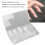 Tips d’ongles 500 pièces - Ensemble en plastique transparent 9