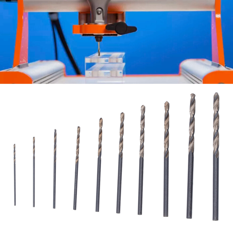Hss Drill Bit Set Mini Twist Drilling Carving Hole Punching For Walnut Beeswax Wood 0.8Â3.0Mm 4991321839652