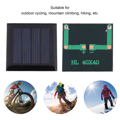 Paneles solares micro 2 V 210 mA 4040 mm Color:Pics 2