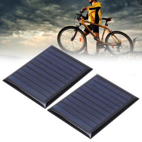 Module solaire époxy 6044 mm 5 V 50 mA, 2 pièces, Couleur