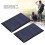 2 pezzi 2 V 210 mA mini pannello solare 80x50 mm, come da immagine 3