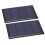 2 pezzi 2 V 210 mA mini pannello solare 80x50 mm, come da immagine 13
