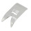 Prensatelas en forma C, 2 piezas, acero inoxidable, universal. 10