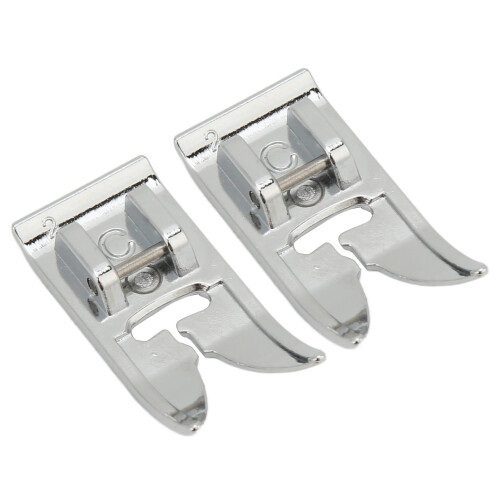Prensatelas en forma C, 2 piezas, acero inoxidable, universal. 1