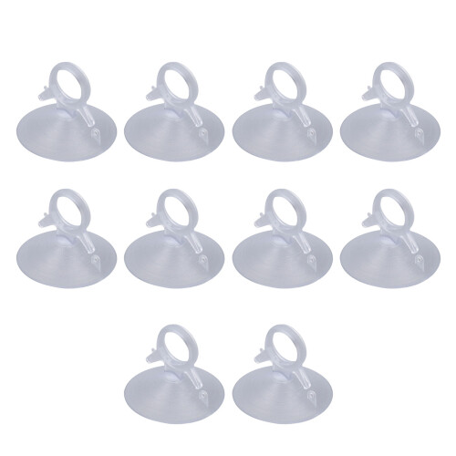 Ventosa per parabrezza in PVC trasparente, 10 pezzi 1