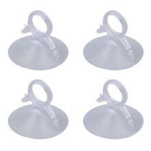 Ventosa para parabrisas de PVC transparente, 10 piezas