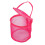 Cestino da cucito rosa rosso 1 pezzo 14 x 13 cm nylon 14