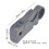 HT-332 Pelacables coaxial 4-12mm ABS+SK-5 13