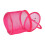 Cestino da cucito rosa rosso 1 pezzo 14 x 13 cm nylon 8