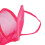 Cestino da cucito rosa rosso 1 pezzo 14 x 13 cm nylon 9