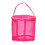 Cestino da cucito rosa rosso 1 pezzo 14 x 13 cm nylon 4