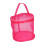 Cestino da cucito rosa rosso 1 pezzo 14 x 13 cm nylon 7