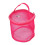 Cestino da cucito rosa rosso 1 pezzo 14 x 13 cm nylon 2