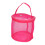 Cestino da cucito rosa rosso 1 pezzo 14 x 13 cm nylon 10