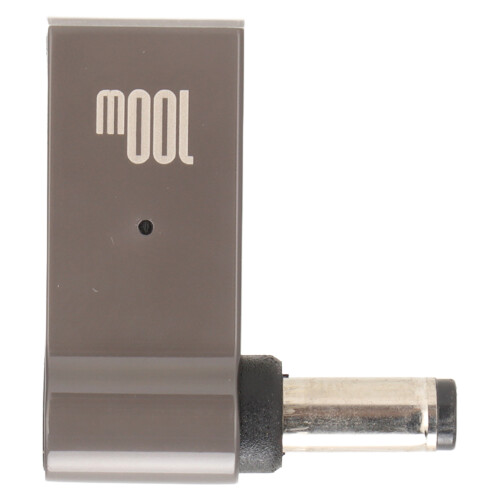 Adaptador 100W PD USB-C a DC 5.5x2.1mm Plateado 2