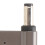 Adaptador 100W PD USB-C a DC 5.5x2.1mm Plateado 12